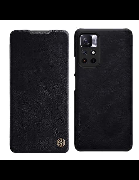 Etui Nillkin Qin Xiaomi Redmi Note 11T 5G/Poco M4 Pro 5G fekete