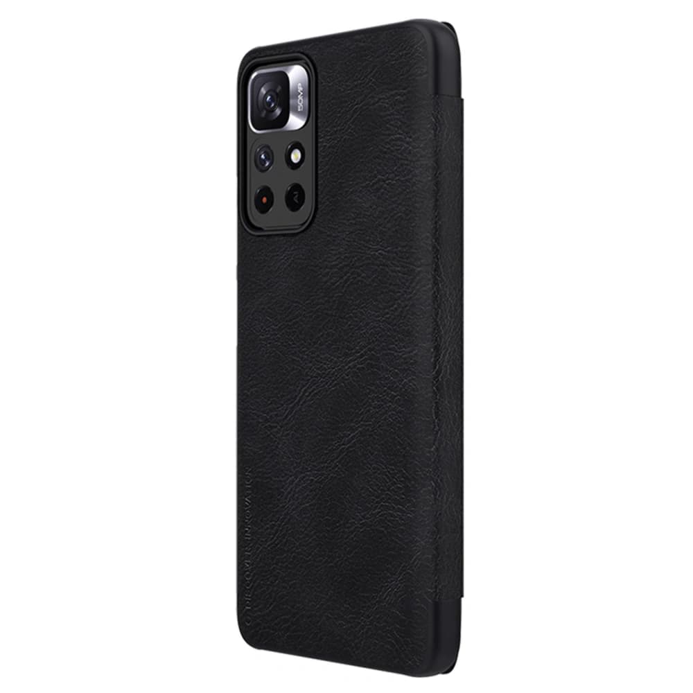 Etui Nillkin Qin Xiaomi Redmi Note 11T 5G/Poco M4 Pro 5G fekete - 4