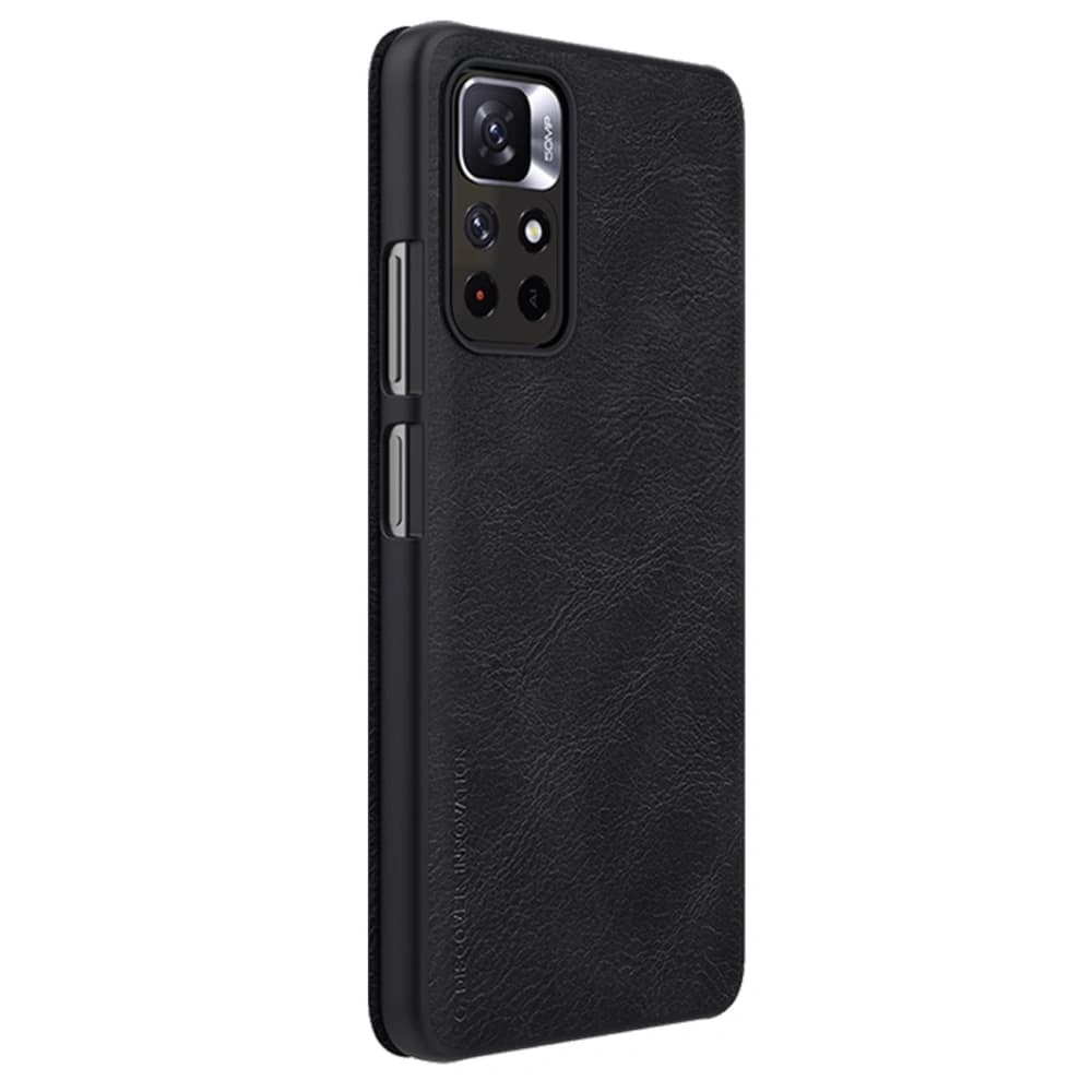 Etui Nillkin Qin Xiaomi Redmi Note 11T 5G/Poco M4 Pro 5G fekete - 6