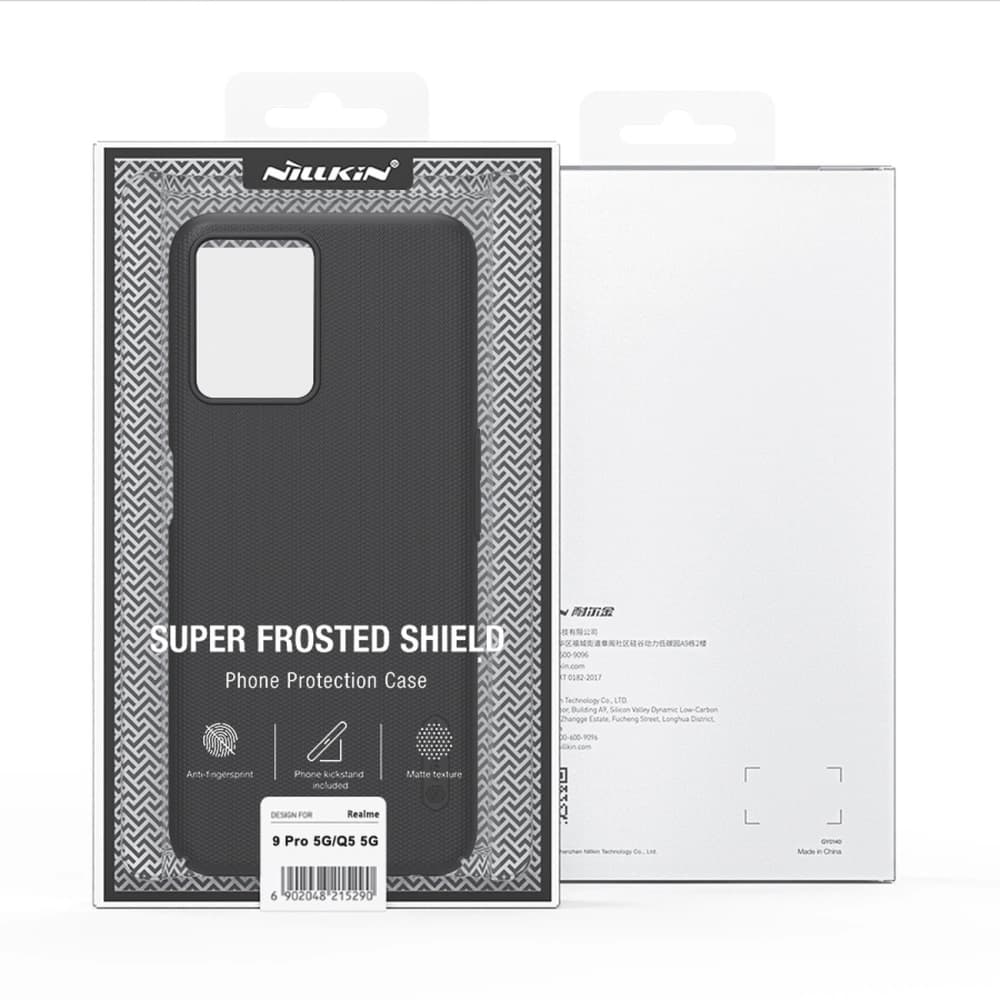 Case Nillkin Super Frosted Shield Pro Realme 9 Pro schwarz - 5
