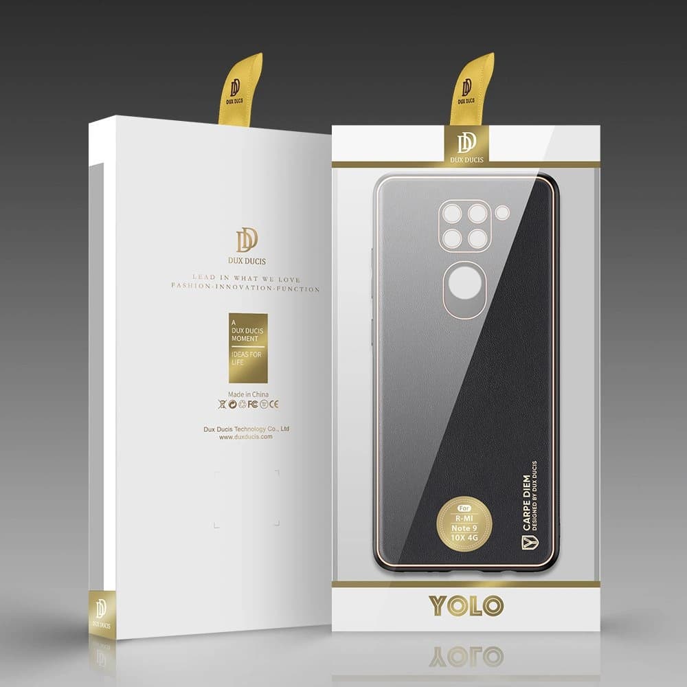 Dux Ducis Yolo tok Xiaomi Redmi 10X 4G/Redmi Note 9 fekete - 5