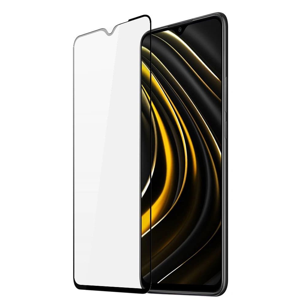Sklo tvrzené Dux Ducis 9D Tempered Glass Xiaomi Poco M3 černé (přátelské k pouzdru)