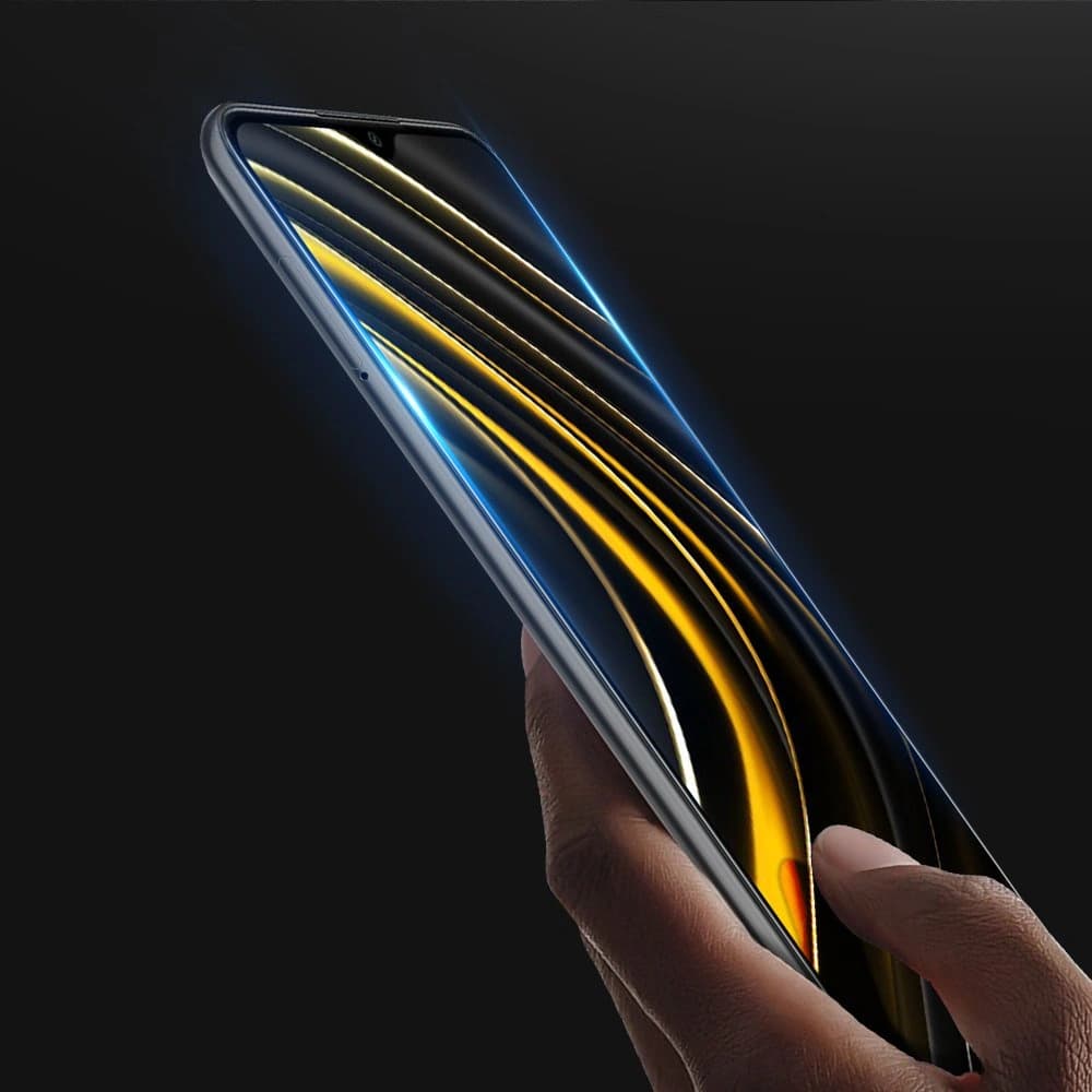 Sklo tvrzené Dux Ducis 9D Tempered Glass Xiaomi Poco M3 černé (přátelské k pouzdru) - 7
