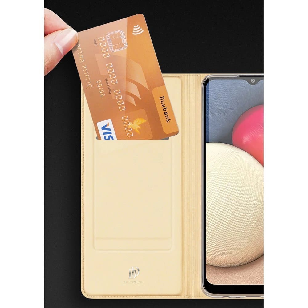 Etui Dux Ducis Skin Pro Samsung Galaxy A02s EU modré - 17