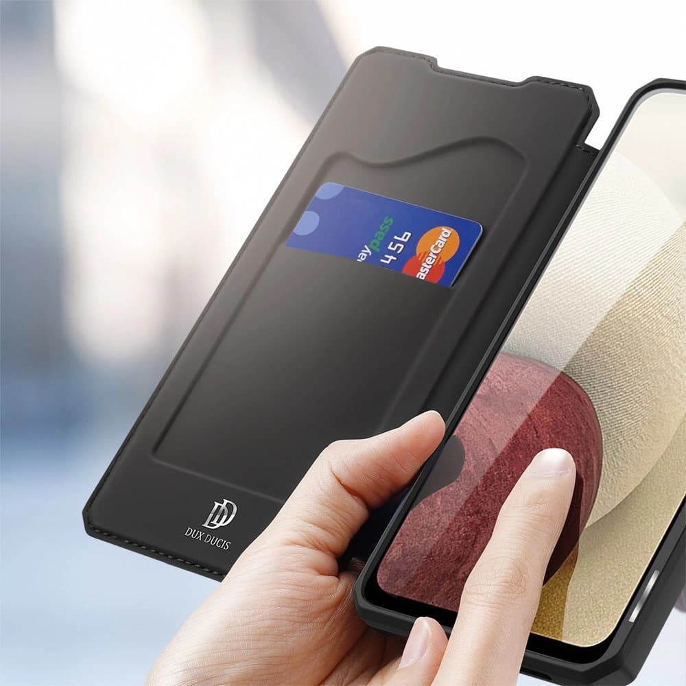 Etui Dux Ducis Skin X Samsung Galaxy A12/M12 fekete - 3