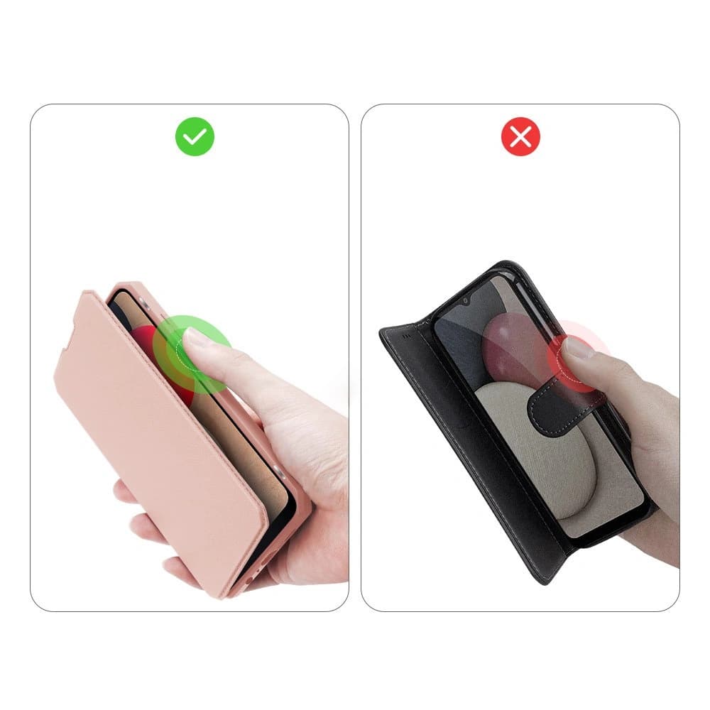 Etui Dux Ducis Skin X Samsung Galaxy A02s EU růžové - 9