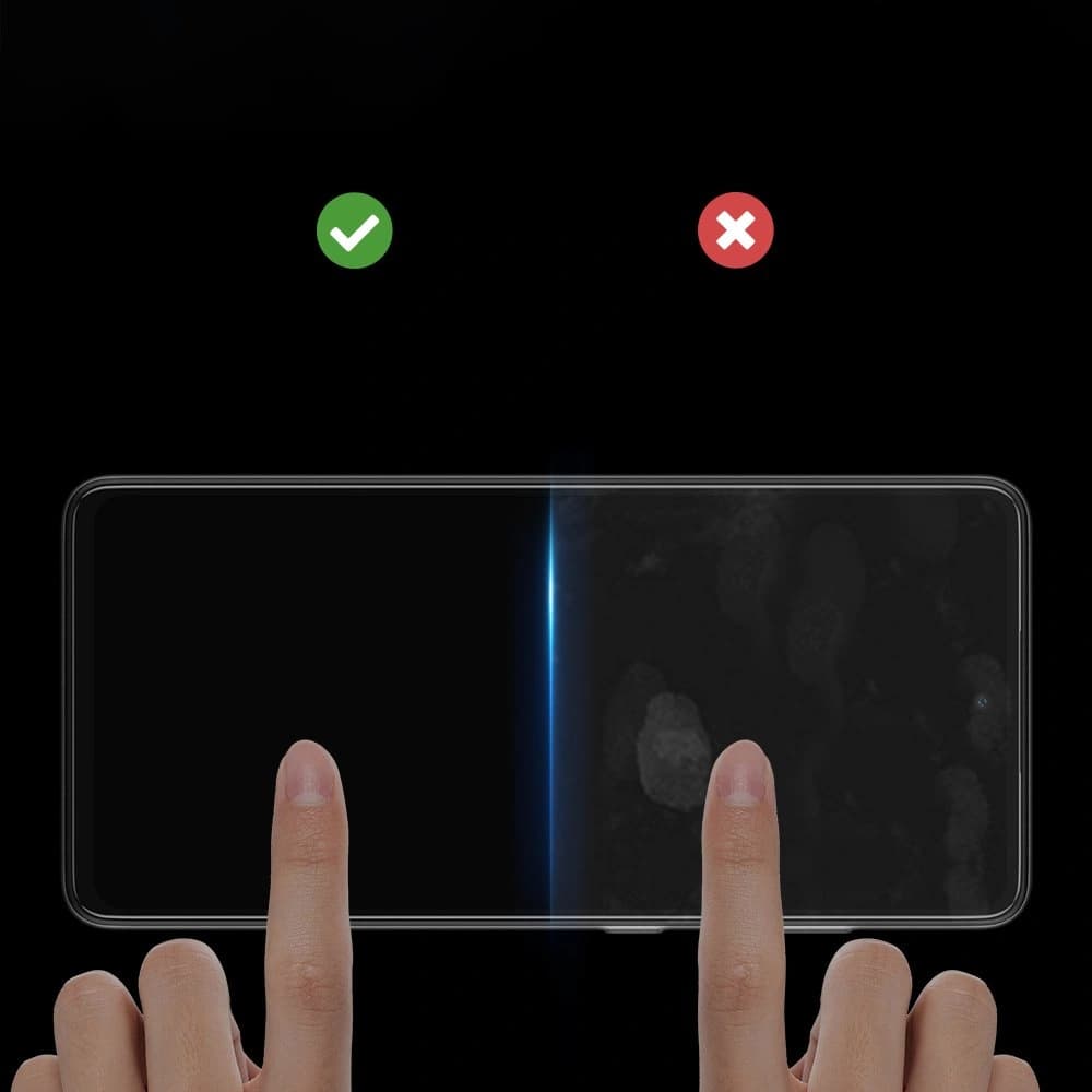 Tvrzené sklo Dux Ducis 9D pro Samsung Galaxy A72 4G černé (přátelské k obalu) - 10