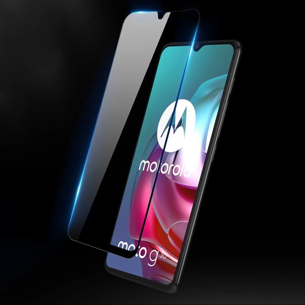 Dux Ducis 9D gehärtetes Glas Motorola Moto G10/G20/G30 schwarz (case friendly) - 8
