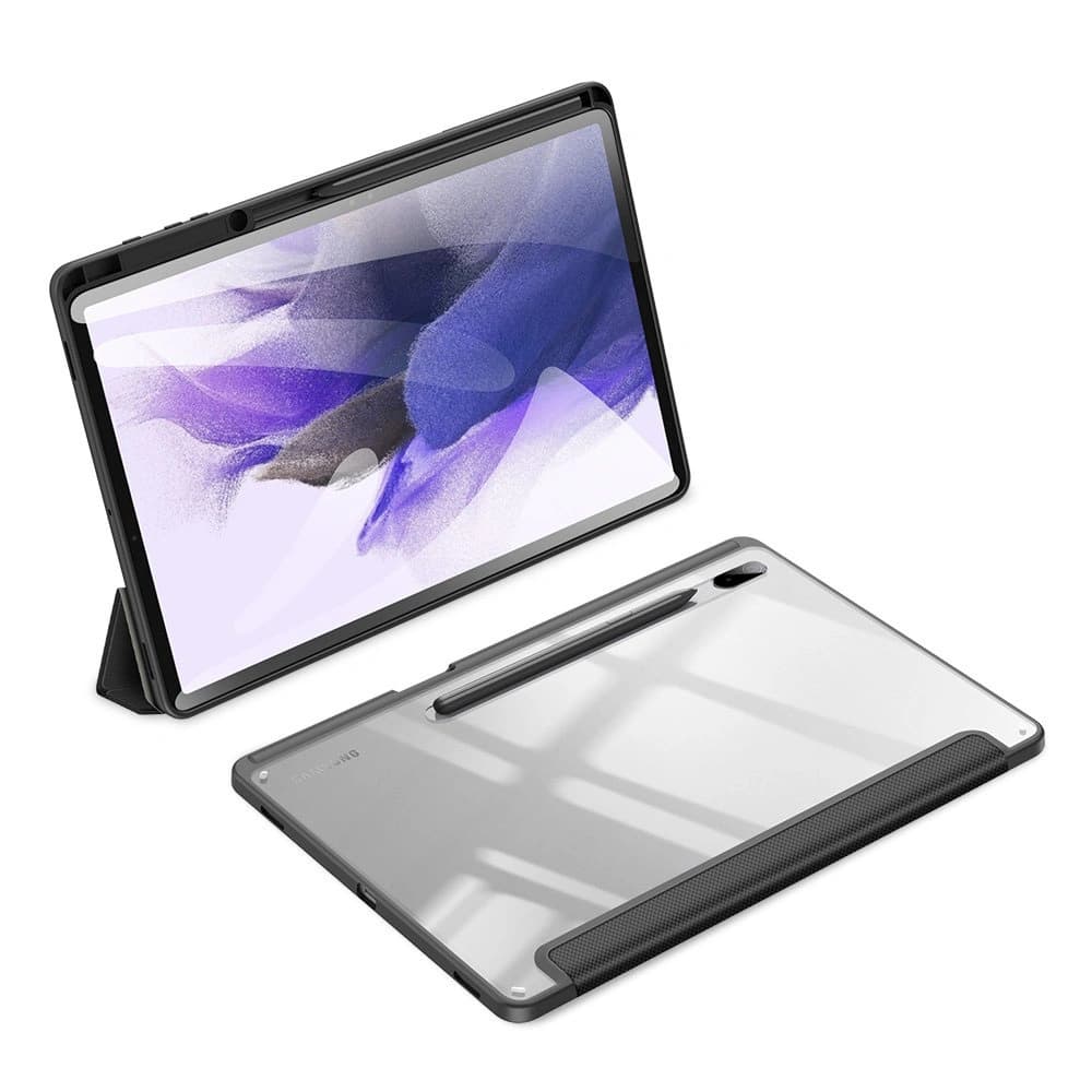 Etui Dux Ducis Toby Samsung Galaxy Tab S8+ Plus/Tab S7+ Plus/Tab S7 FE s držákem na stylus černé - 3