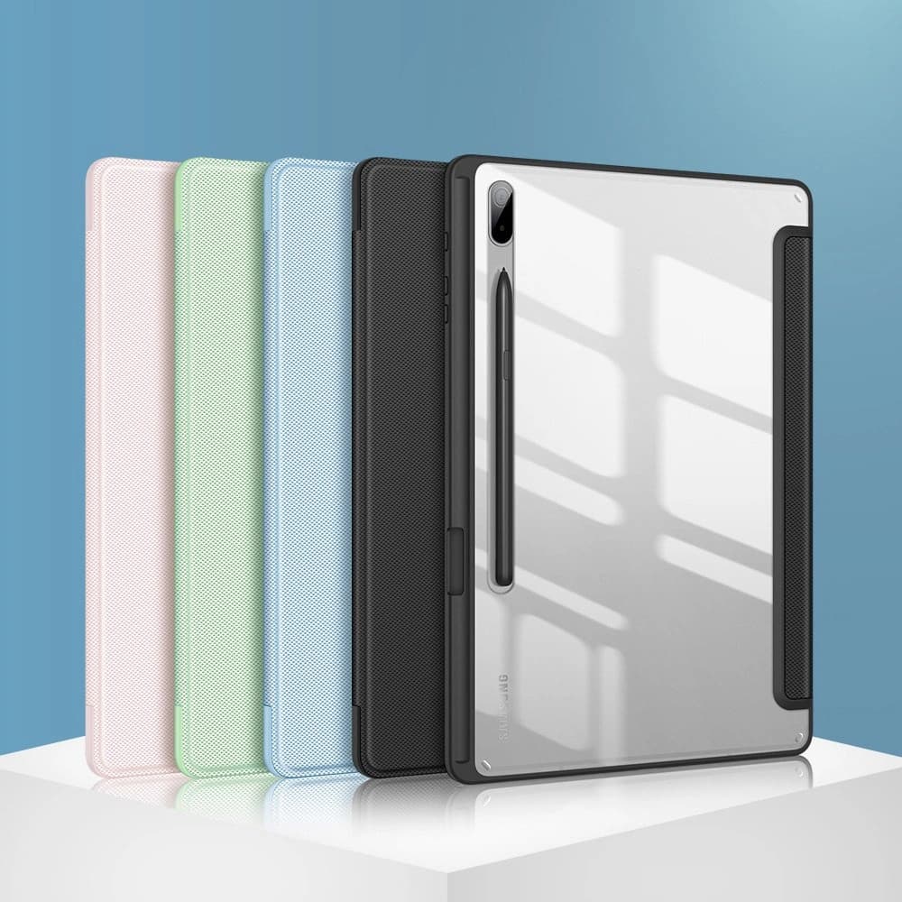 Etui Dux Ducis Toby Samsung Galaxy Tab S8+ Plus/Tab S7+ Plus/Tab S7 FE s držákem na stylus černé - 22