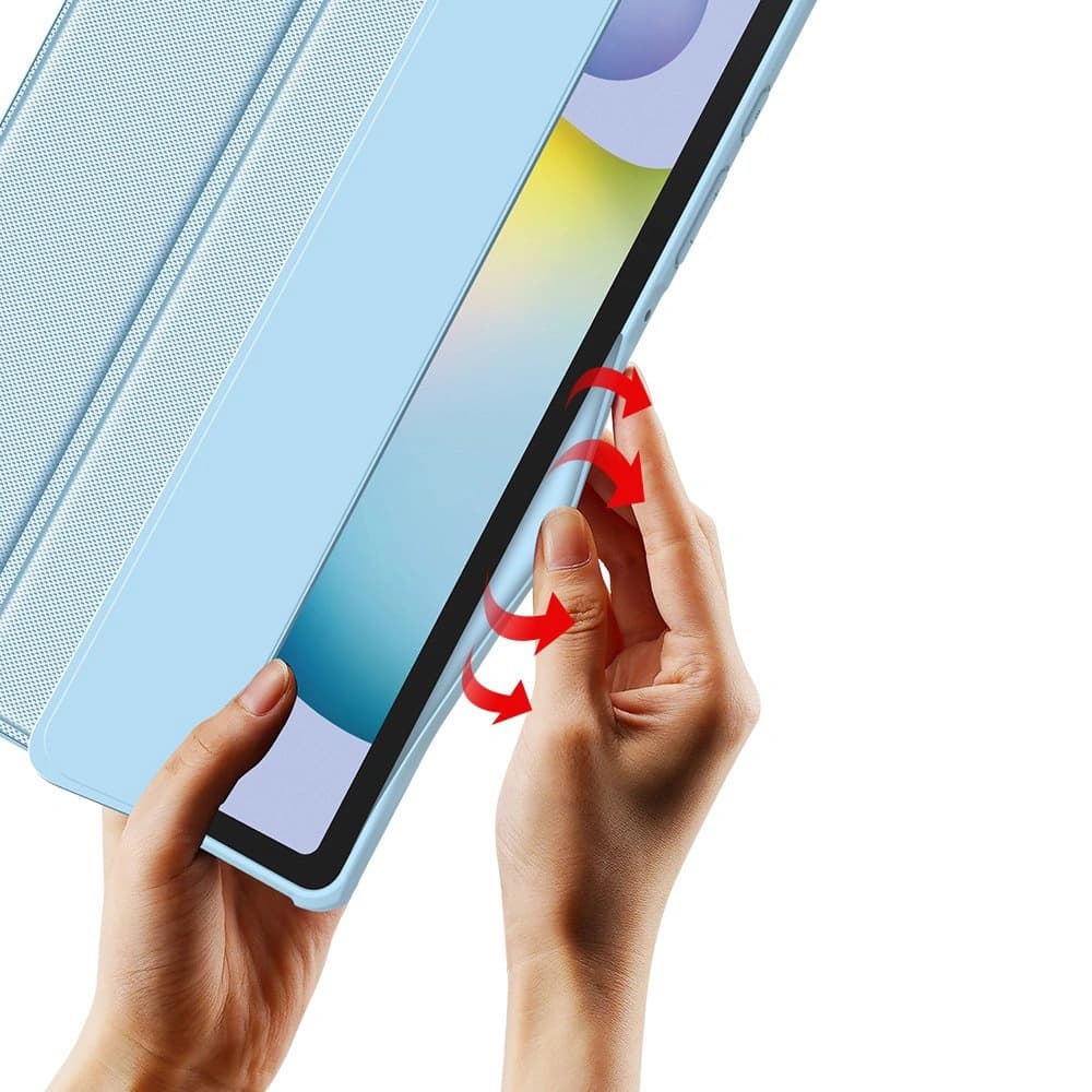 Etui Dux Ducis Toby Samsung Galaxy Tab S6 Lite cu suport pentru stylus negru - 19