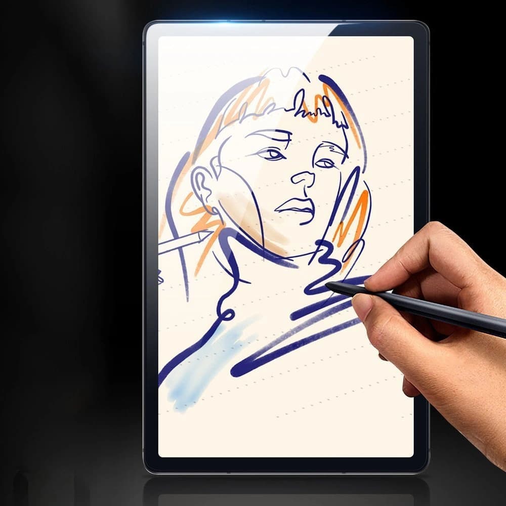 Pancéřové sklo Dux Ducis Tempered Glass Samsung Galaxy Tab S8+ Plus/Tab S7+ Plus/Tab S7 FE průhledné (přátelské k pouzdru) - 10