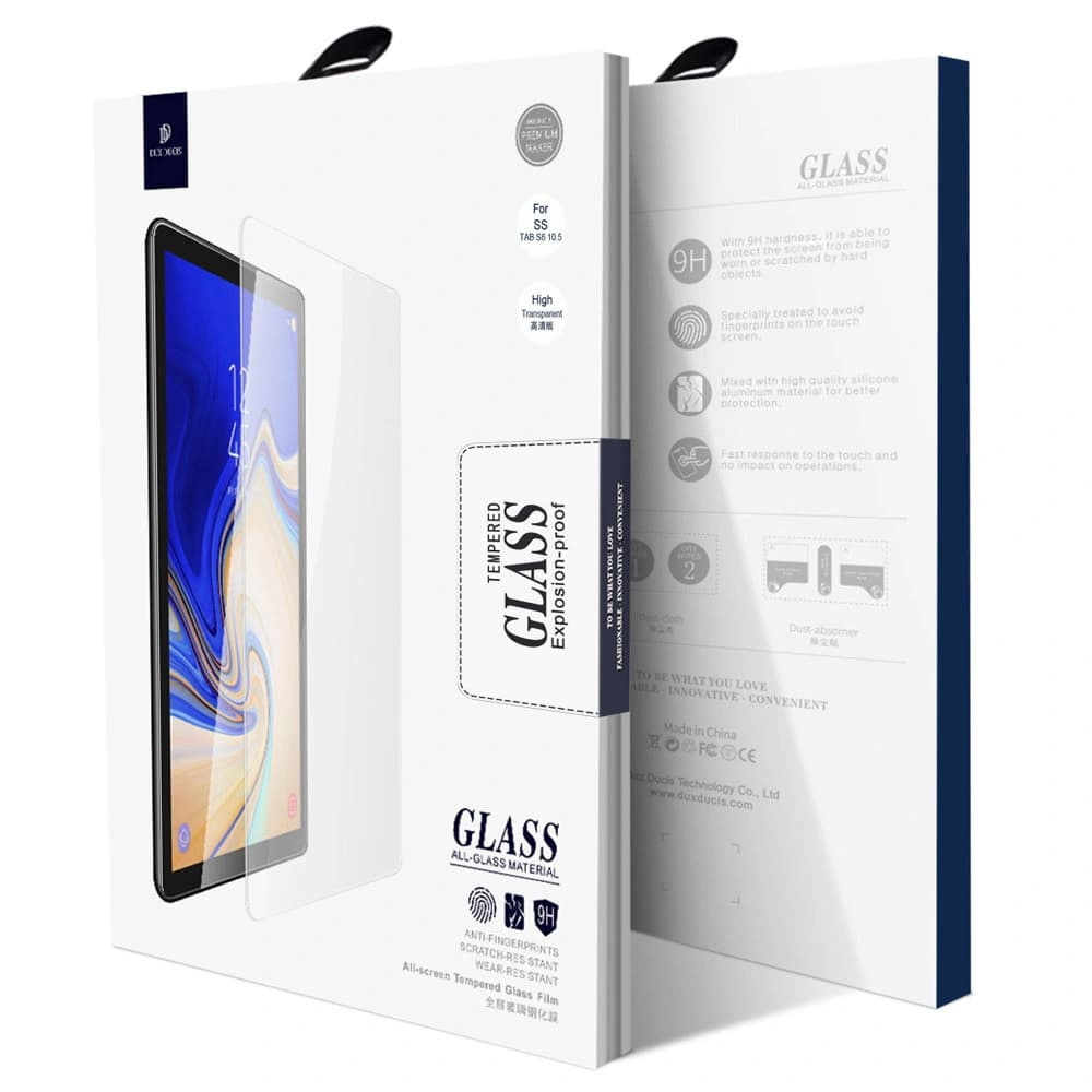 Sticlă securizată Dux Ducis Tempered Glass Samsung Galaxy Tab S6 10.5 transparent (compatibil cu carcase) - 5