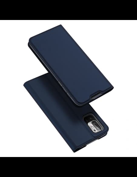Etui Dux Ducis Skin Pro Xiaomi Redmi Note 10 5G/Poco M3 Pro albastru