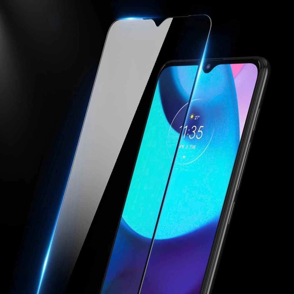 Sklo tvrzené Dux Ducis 10D Tempered Glass Motorola Moto E20 černé (case friendly) - 8