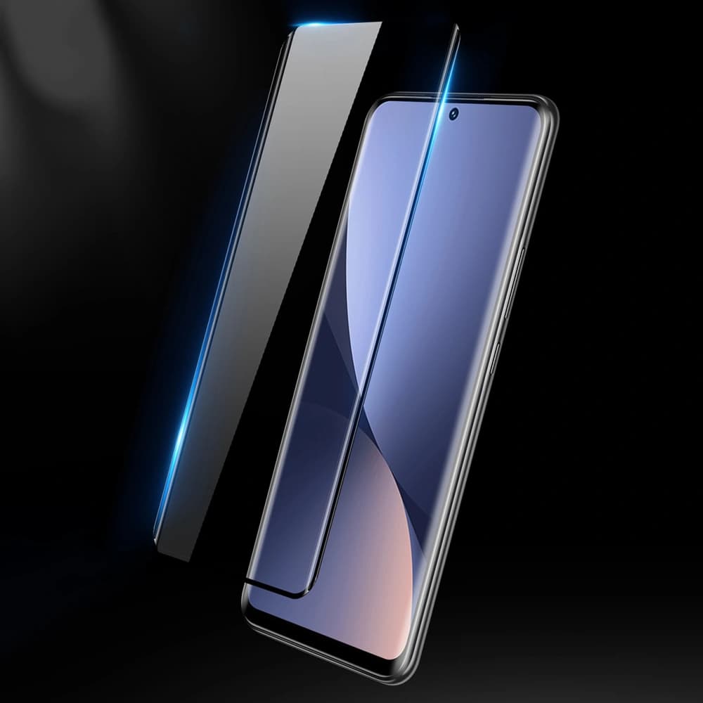 Dux Ducis 10D Tempered Glass Xiaomi 12/12X black (case friendly) - 8