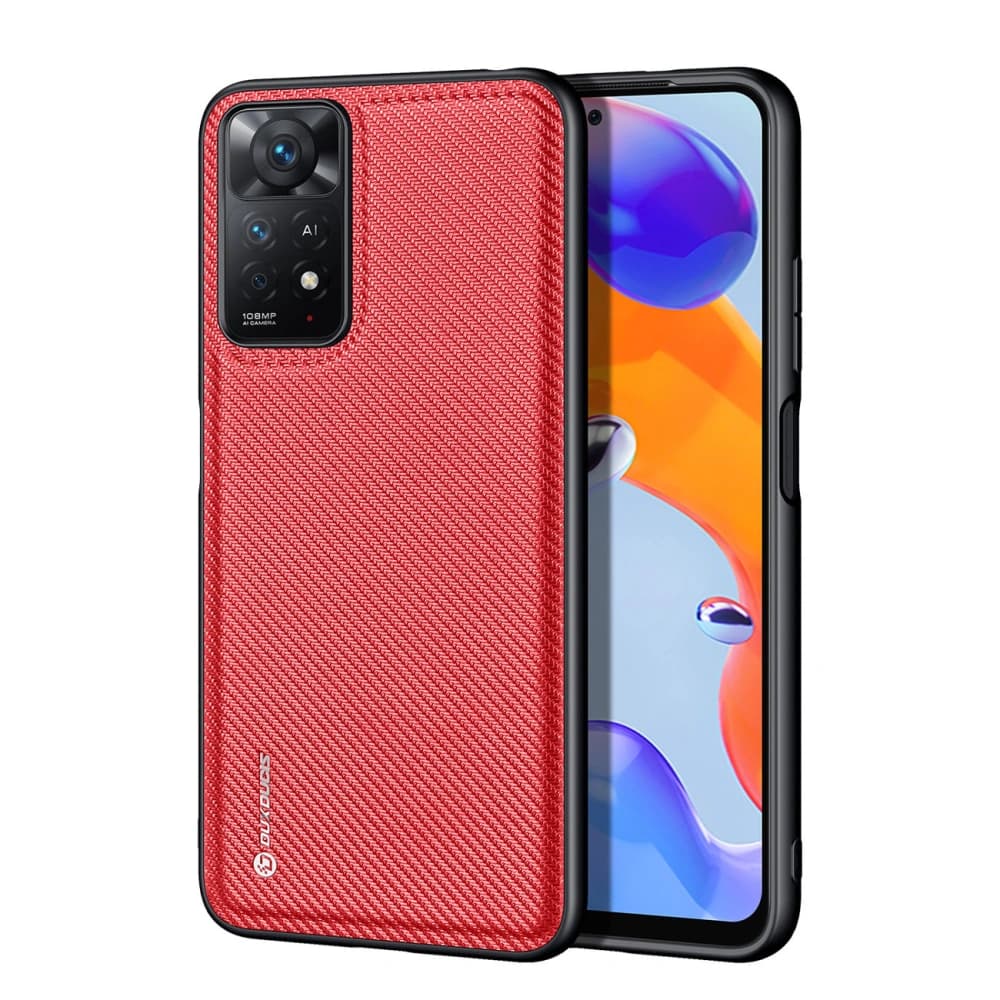 Dux Ducis Fino Xiaomi Redmi Note 11 Pro red