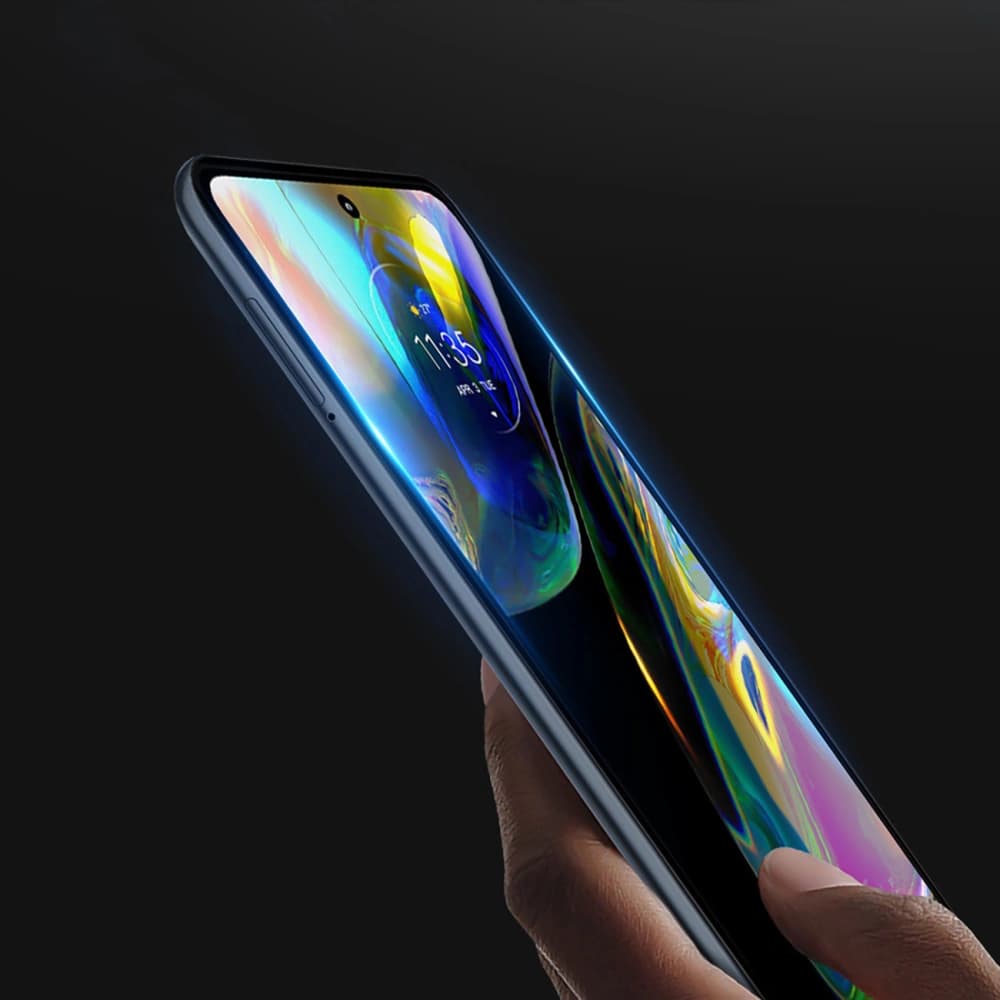 Dux Ducis 10D gehärtetes Glas für Motorola Moto G52 schwarz (case friendly) - 7