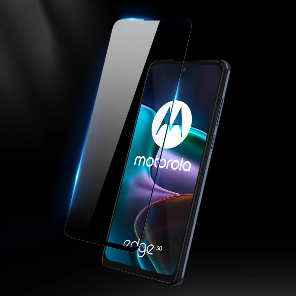 Dux Ducis 10D gehärtetes Glas für Motorola Edge 30 schwarz (case friendly) - 8