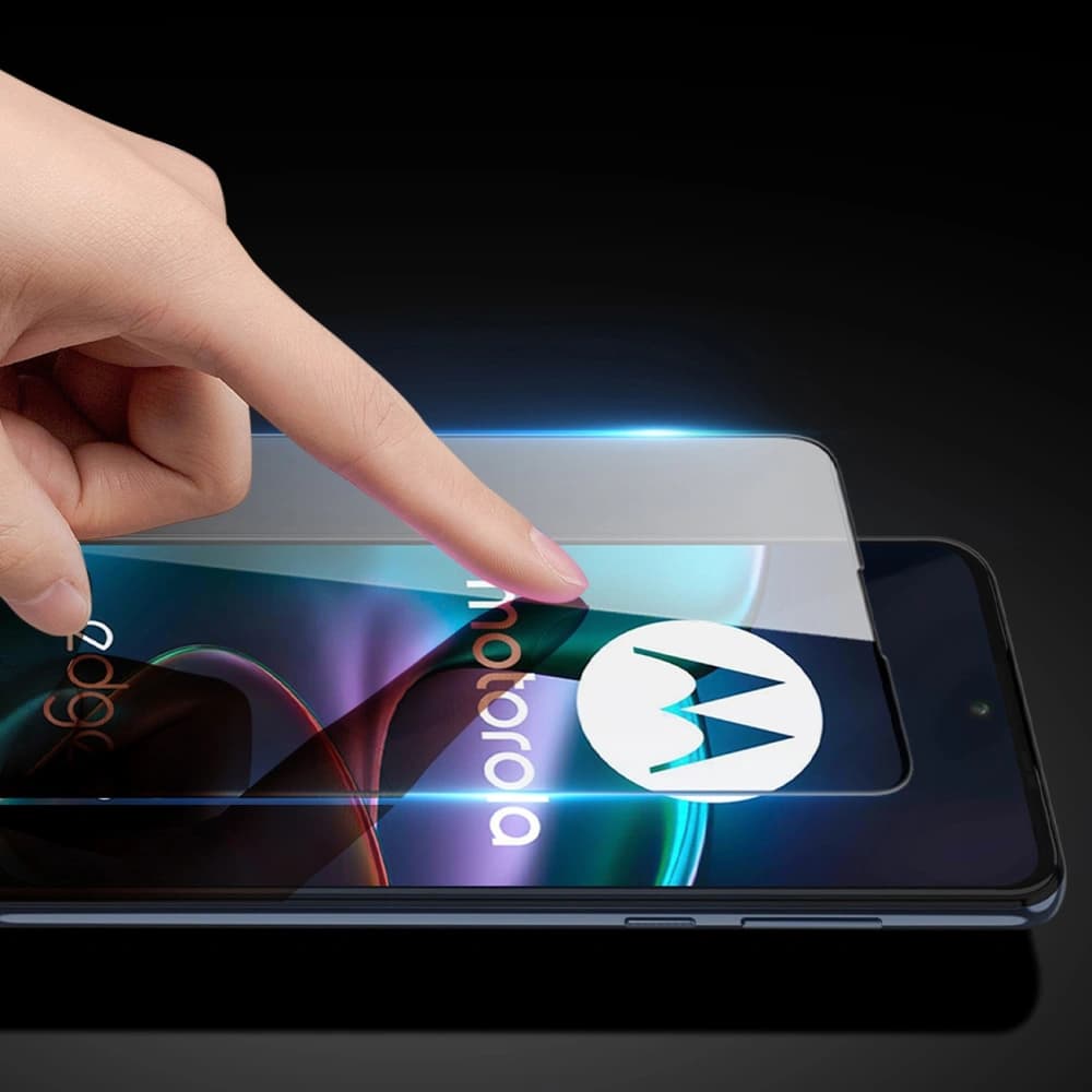 Dux Ducis 10D gehärtetes Glas für Motorola Edge 30 schwarz (case friendly) - 9