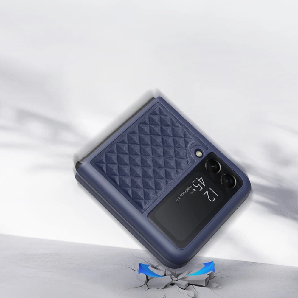 Case Dux Ducis Venice Samsung Galaxy Z Flip 3 blau - 9