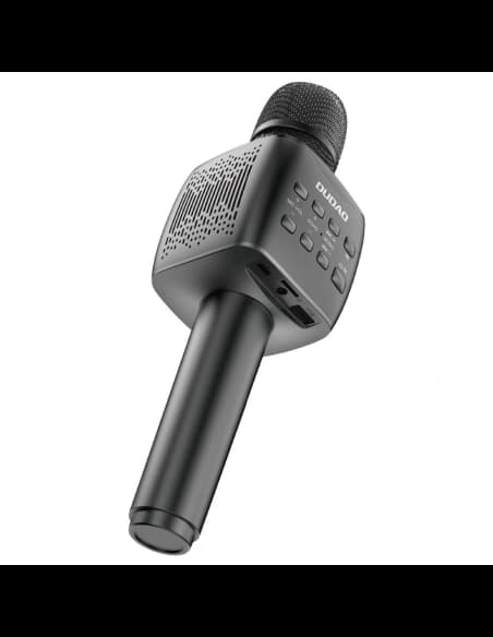 Dudao vezeték nélküli karaoke mikrofon Bluetooth 5.0 fekete (Y16S)