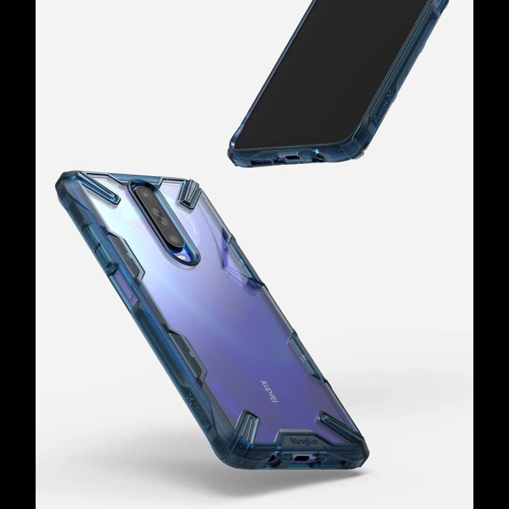 Etui Ringke Fusion-X Pocophone X2/Redmi K30 Space Blue - 2