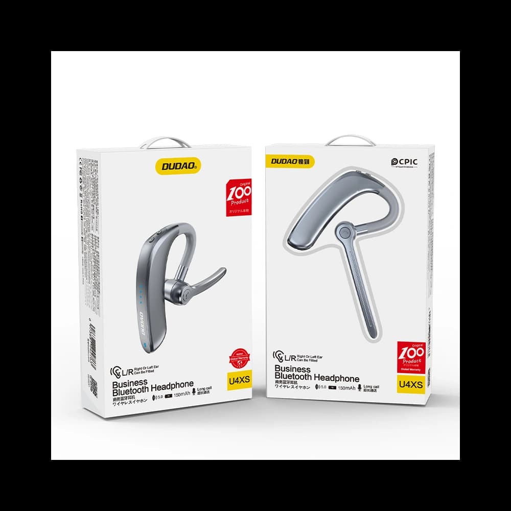 Căști wireless Dudao Bluetooth 5.0 gri (U4XS) - 5