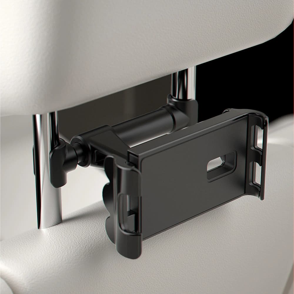 Autós fejtámlára szerelhető tartó Dudao fekete (F7R) - 7