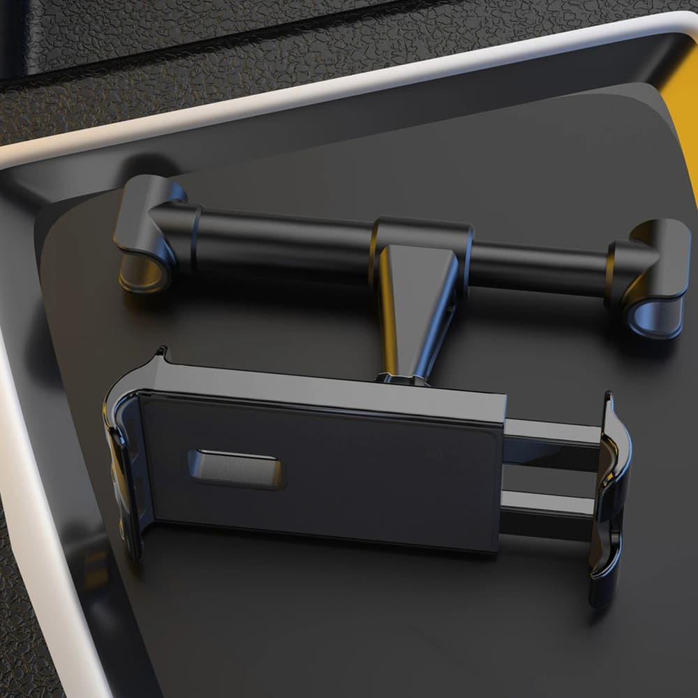 Autós fejtámlára szerelhető tartó Dudao fekete (F7R) - 9