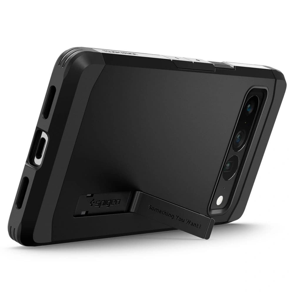 Case Spigen Tough Armor Google Pixel 7 Pro Schwarz - 8