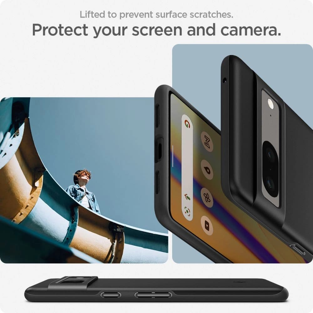 Case Spigen Thin Fit Google Pixel 7 Schwarz - 16