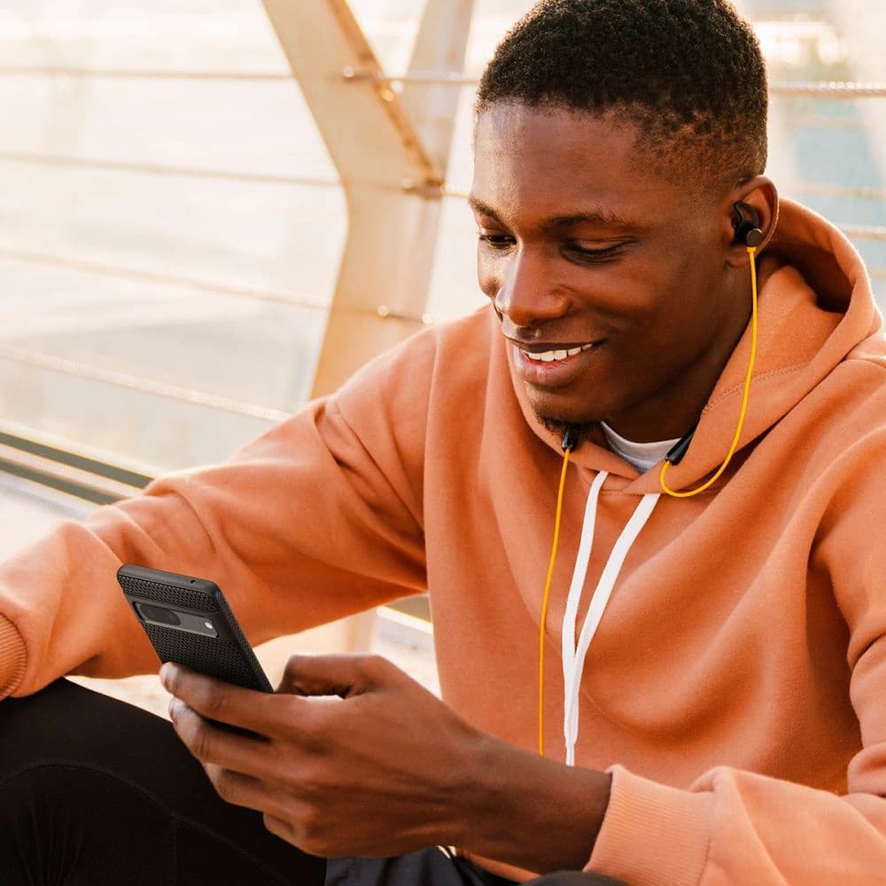 Case Spigen Liquid Air Google Pixel 7 Matt Schwarz - 21