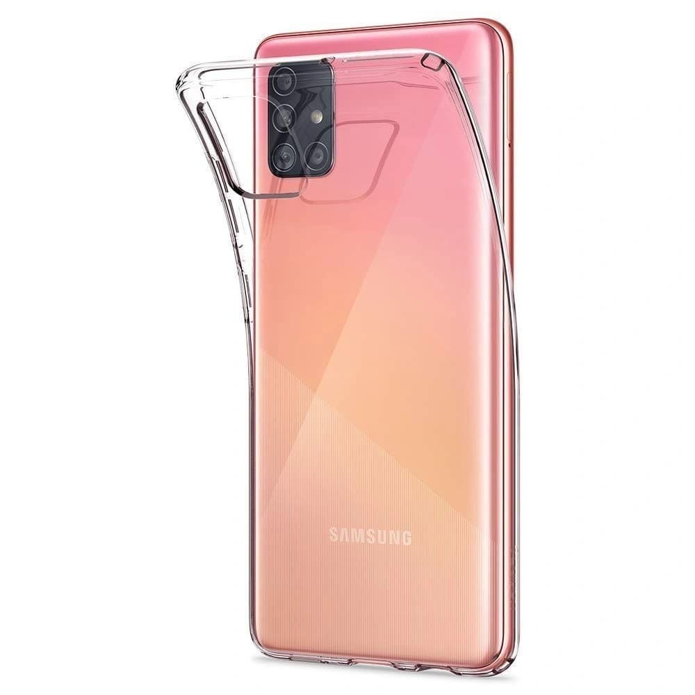 Etui Spigen Liquid Crystal Samsung Galaxy A71 Clear - 3