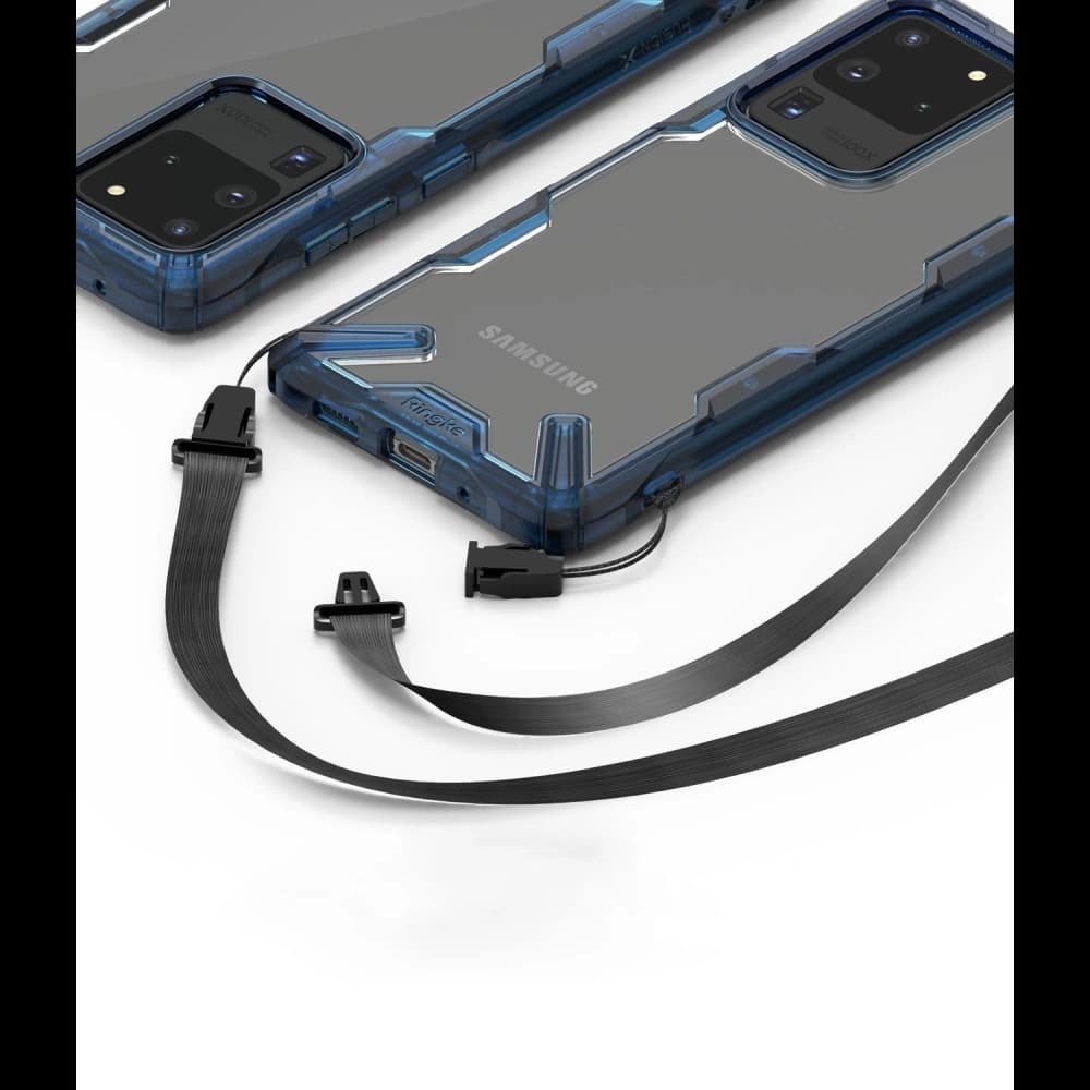 Case Ringke Fusion-X Samsung Galaxy S20 Ultra Space Blue - 5