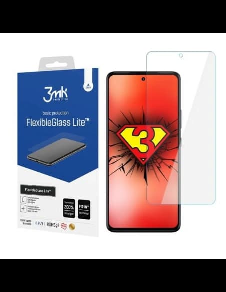 Hibrid üveg 3MK FlexibleGlass Lite Motorola Moto G72