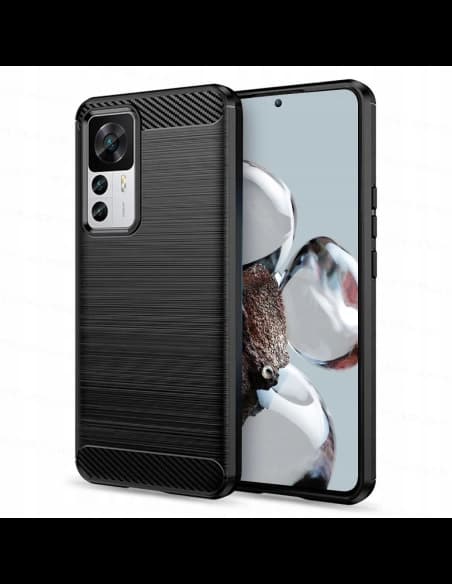Tech-Protect TPUCarbon Xiaomi 12 Lite Black
