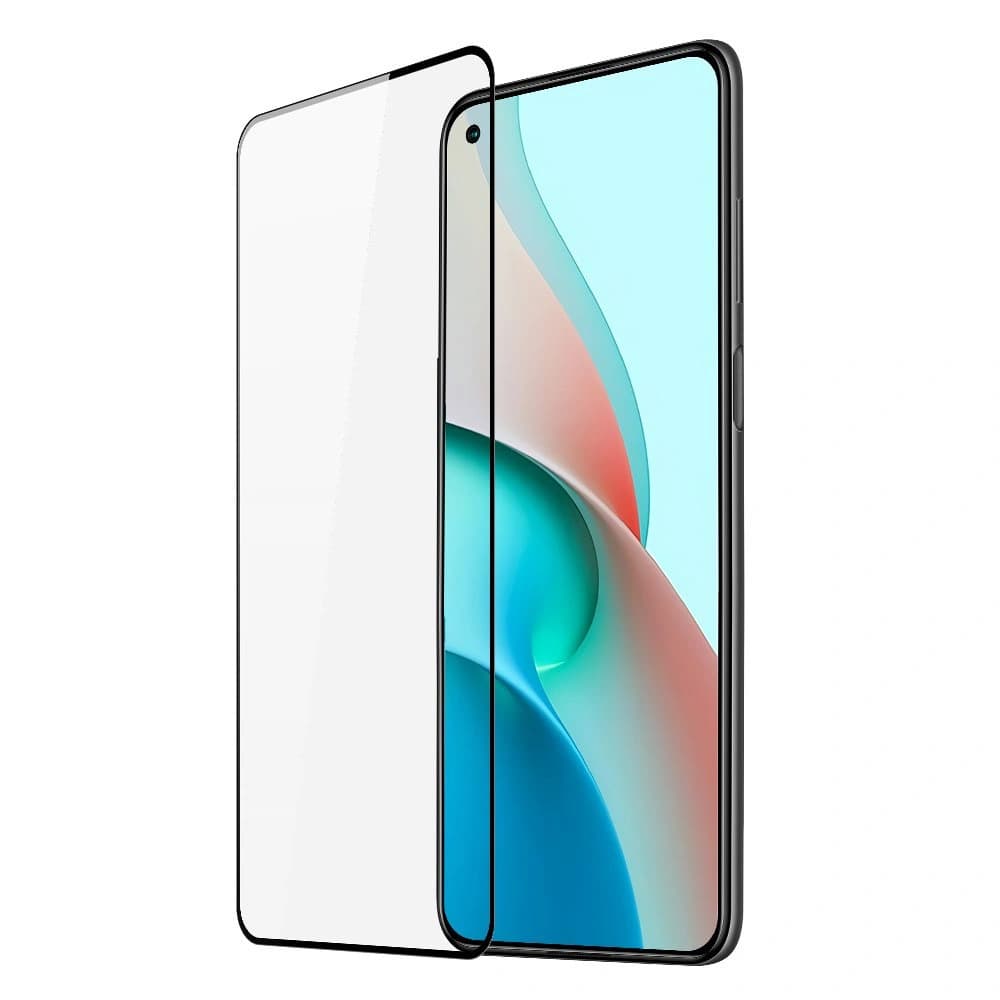 Edzett üveg Dux Ducis 10D Tempered Glass Xiaomi Redmi Note 9T 5G/9 5G fekete (tokbarát)