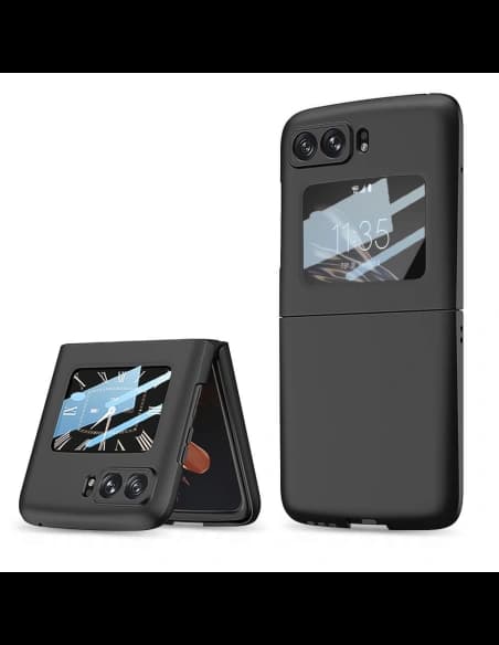 Etui Tech-Protect Icon Motorola Razr 2022 Negru