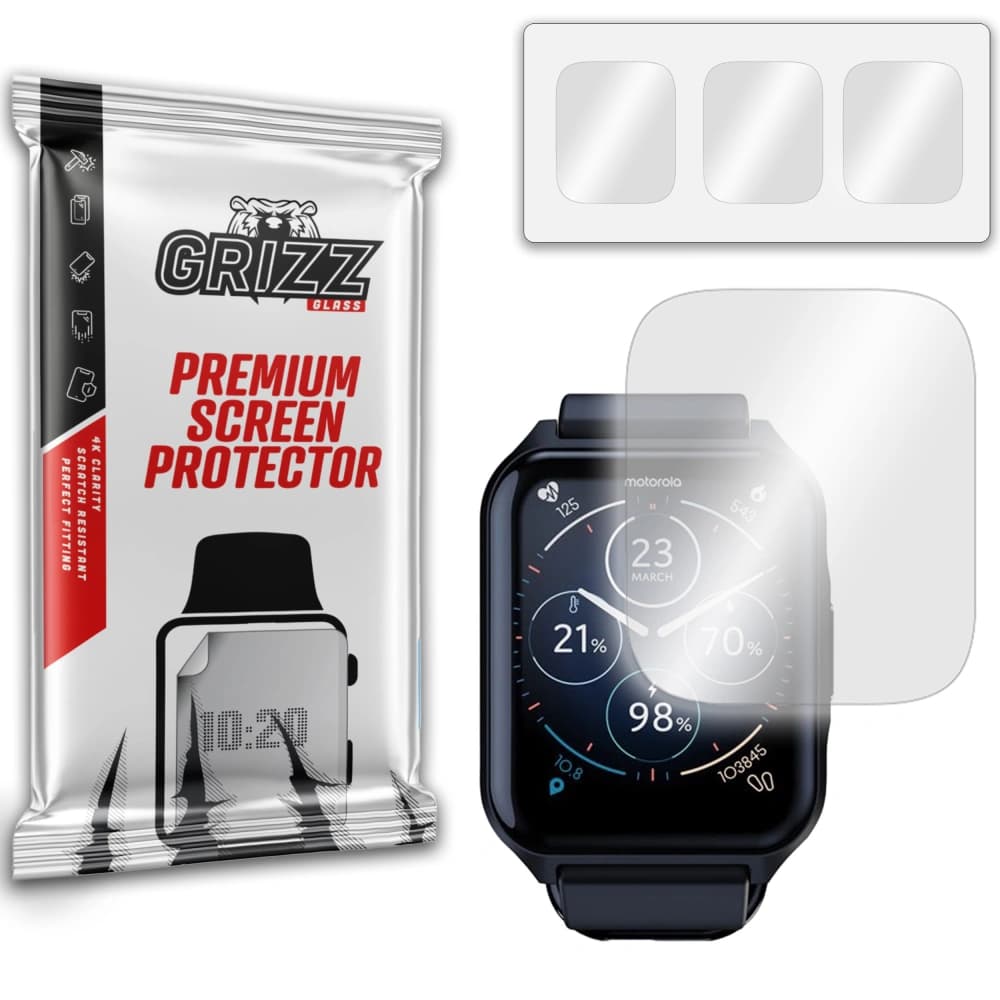 Film hidrogel GrizzGlass Hydrofilm pentru Motorola Moto Watch 70