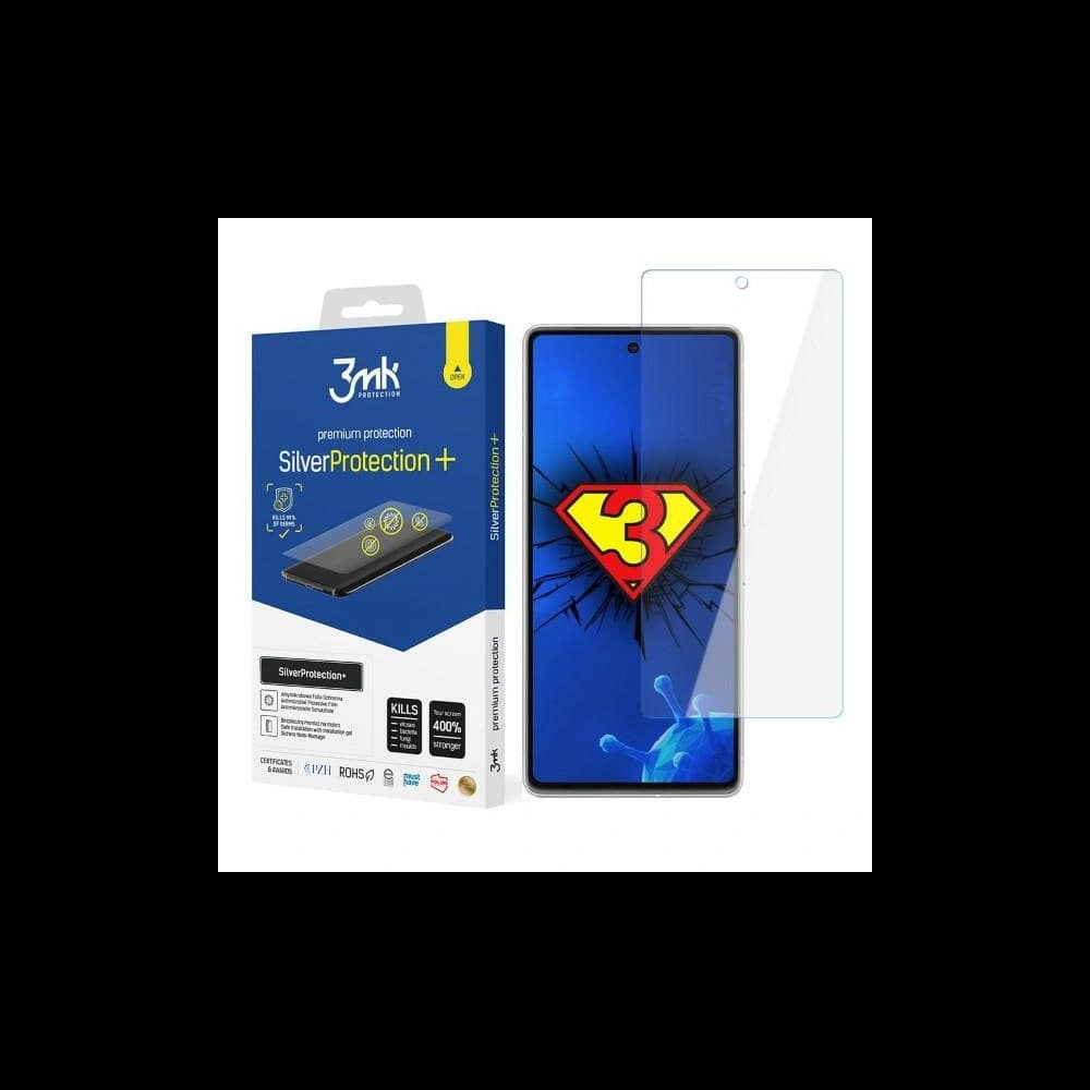 Antimikrobielle Schutzfolie 3MK Silver Protect+ Google Pixel 7