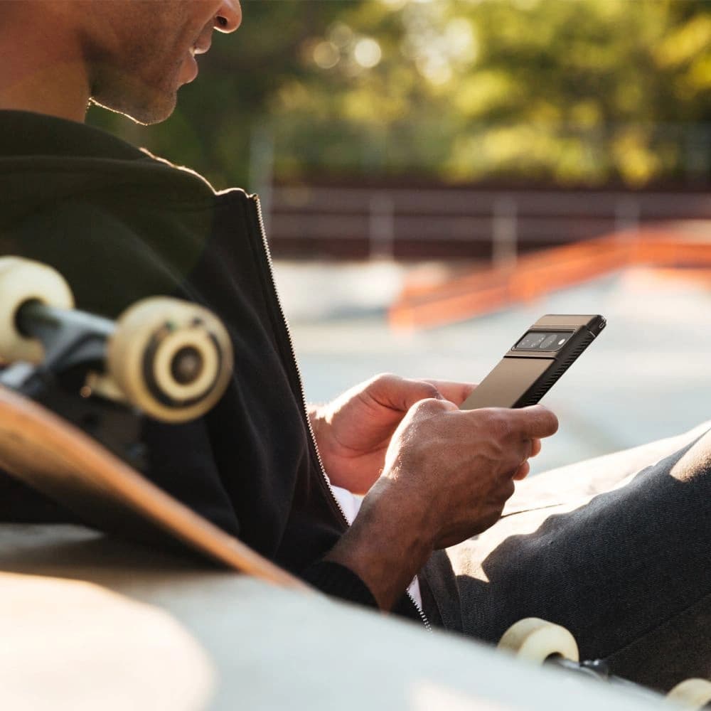 Case Spigen Rugged Armor Google Pixel 7 Pro Matte Schwarz - 9