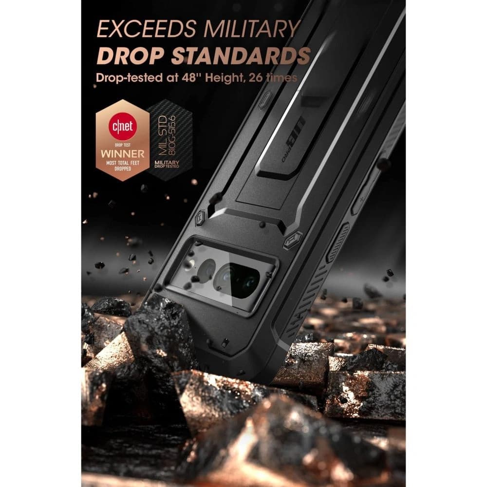Case Supcase Unicorn Beetle Pro Google Pixel 7 Pro Schwarz - 3