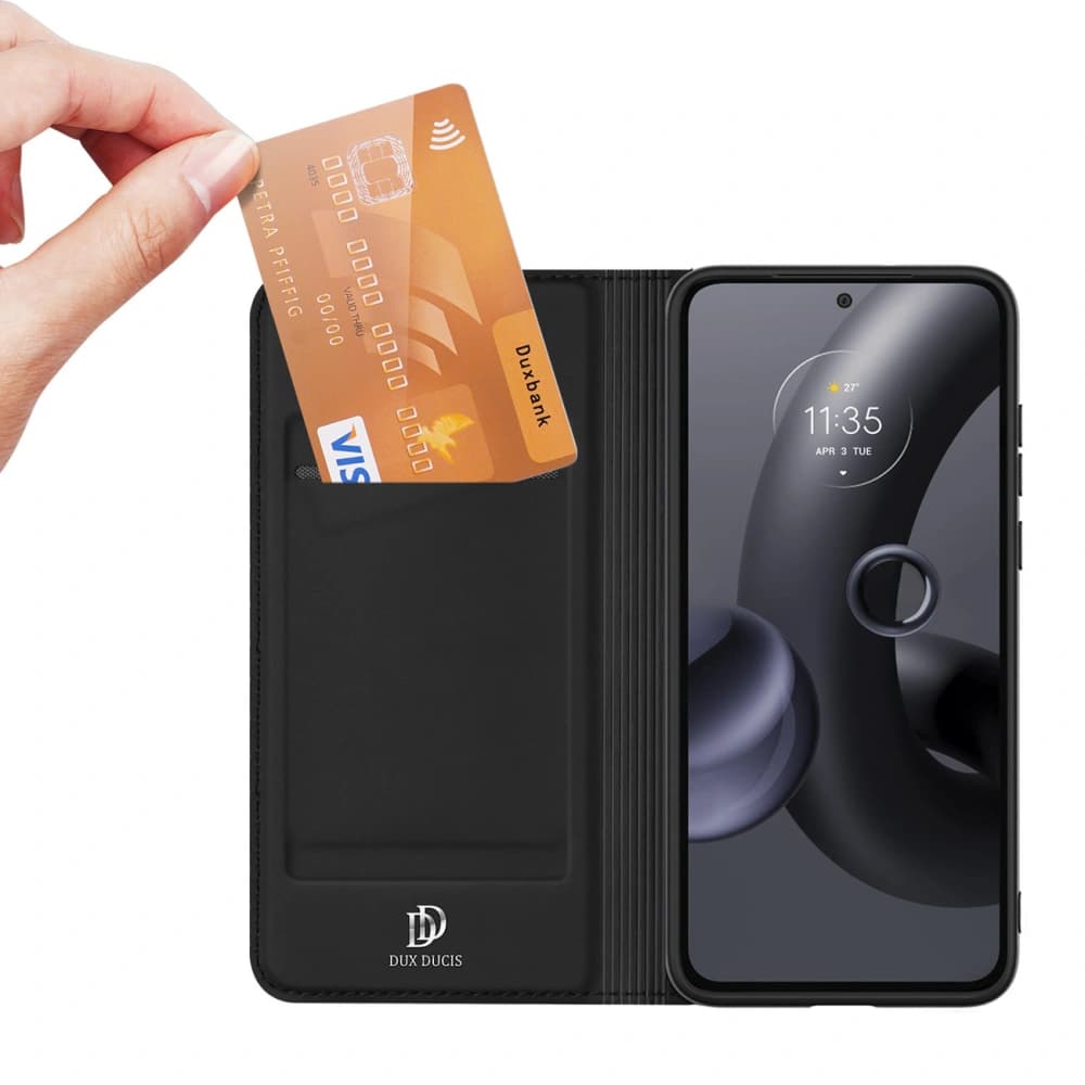 Dux Ducis Skin Pro Motorola Edge 30 Neo fekete tok - 2