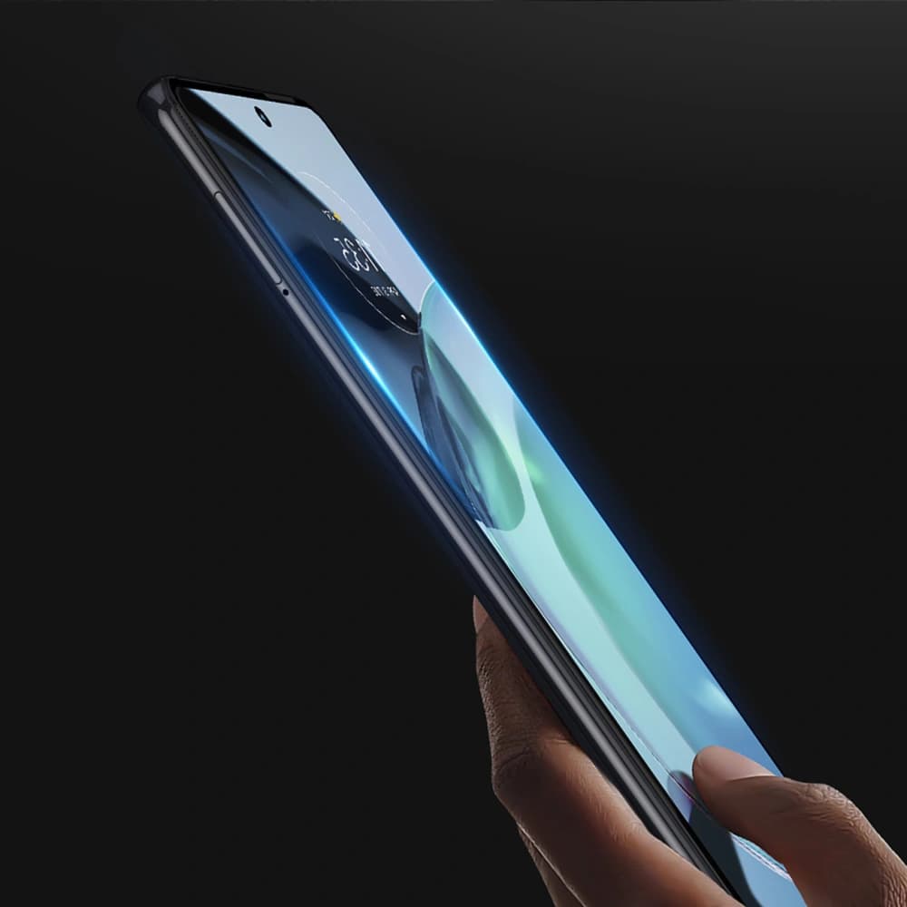 Dux Ducis 9D Edzett Üveg Motorola Moto G72 fekete - 7
