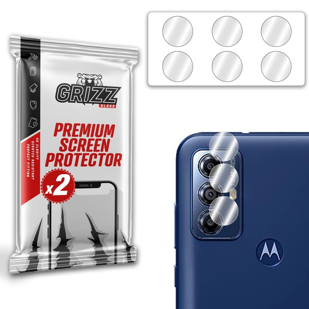 GrizzGlass HybridGlass Camera Motorola Moto G Play 2023