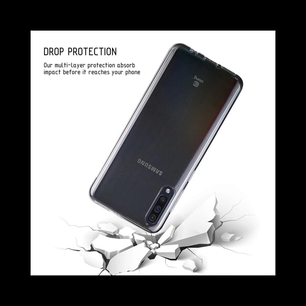 Case Crong Crystal Slim Cover Samsung Galaxy A30s/A50/A50s (transparent) - 3