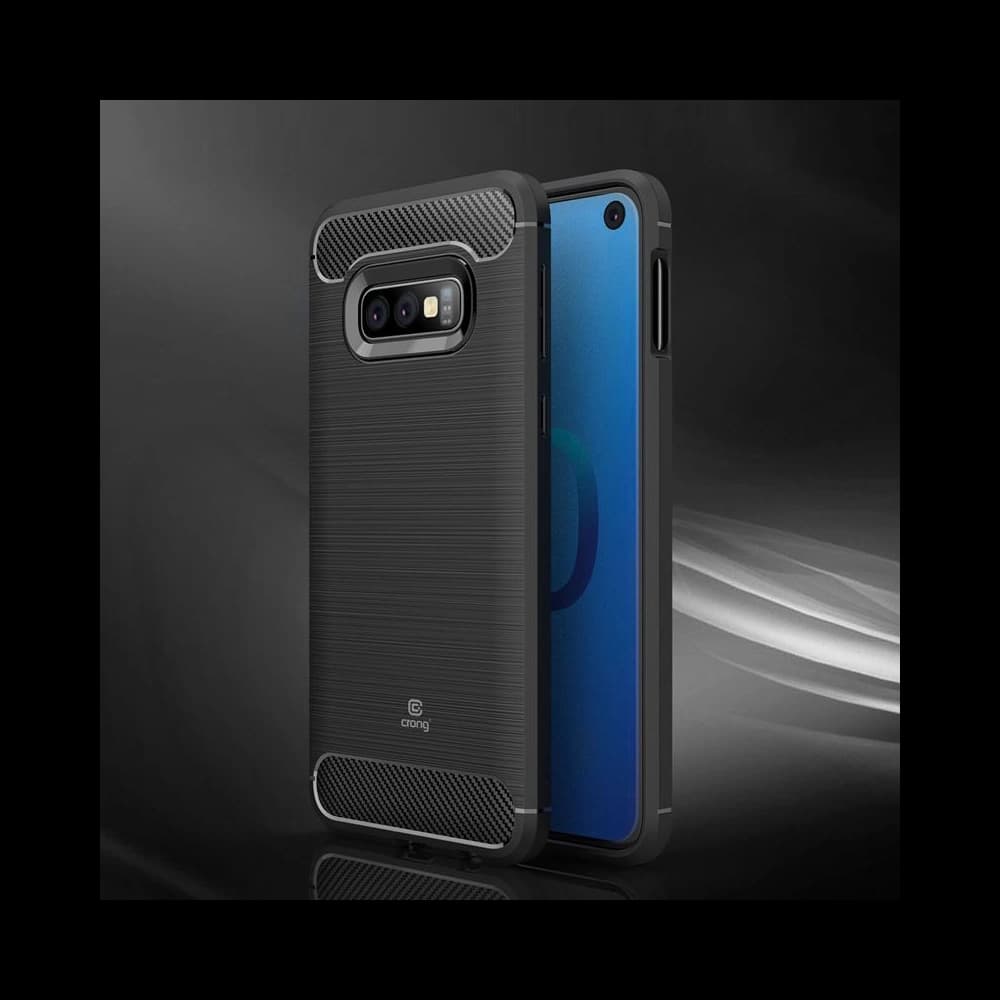 Case Crong Soft Armour Cover Samsung Galaxy S10e (schwarz) - 4