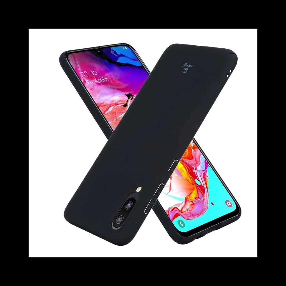 Case Crong Smooth Skin Samsung Galaxy A10 (schwarz) - 2