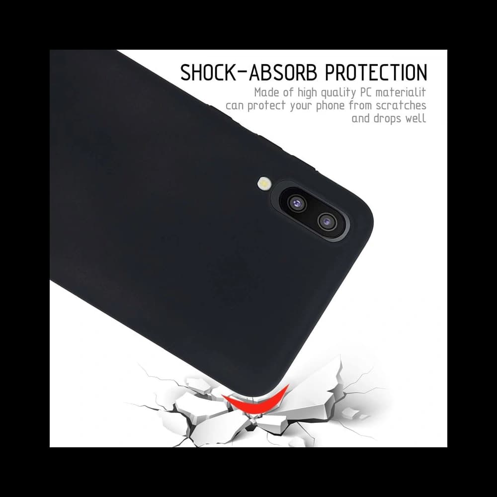 Case Crong Smooth Skin Samsung Galaxy A10 (schwarz) - 5